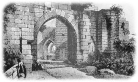 Porte avance  la Porte Saint-Jean (1820)
